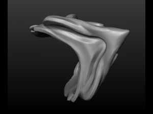 demon mask 3D 프린트 모델