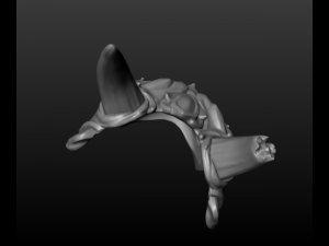 demon mask 3D 프린트 모델