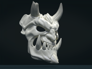 demon mask 3D Print Model