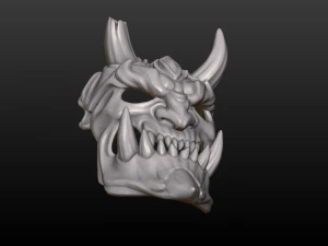 demon mask 3D Print Model