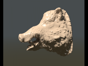boars head 3D Принт Модель