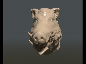 boars head 3D Принт Модель