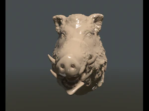 boars head 3D Print Model