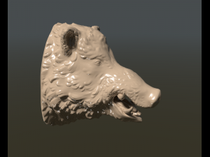 boars head 3D Принт Модель