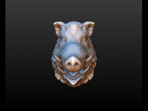 boars head 3D Print Model