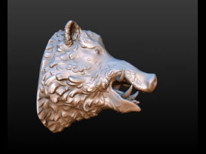 boars head 3D Print Model