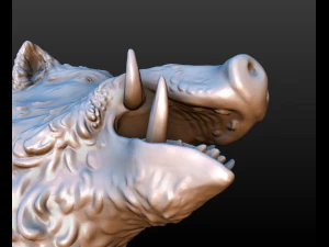 boars head 3D Print Model