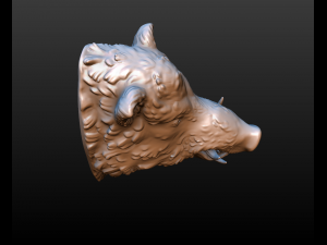 boars head 3D Принт Модель