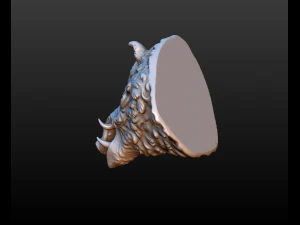 boars head 3D Print Model