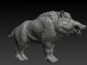 boar 3D Print Model