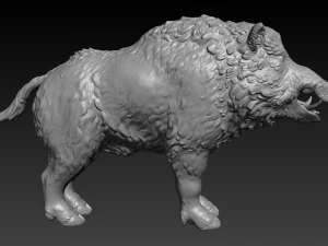boar 3D Print Model