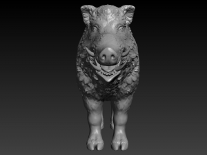 boar 3D Print Model