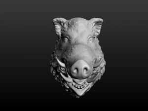 boars head 2 3D Print Model
