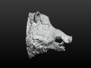 boars head 2 3D Print Model