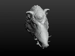 boars head 2 3D Print Model