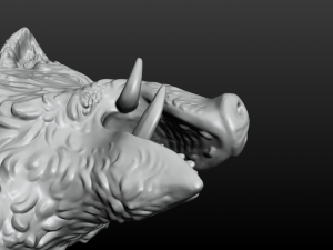 boars head 2 3D Print Model