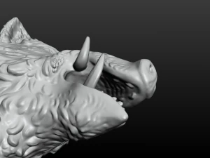 boars head 2 3D Print Model