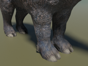 boar low poly 3D-Modell