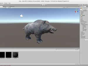 boar low poly 3D-Modell