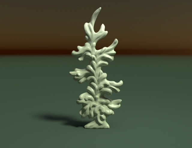 fir tree 3D Print Model .c4d .max .obj .3ds .fbx .lwo .lw .lws