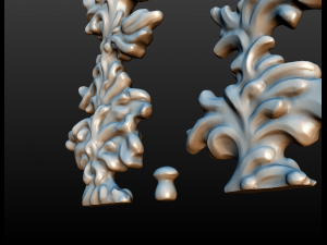 two fir trees 3D 打印模型
