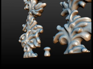 two fir trees 3D Print Model