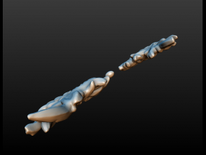 two fir trees 3D 打印模型