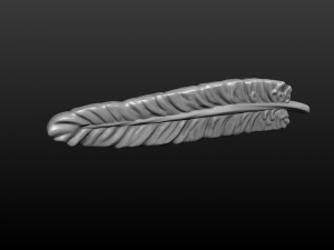 feather 3 3D Print Model