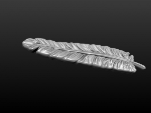 feather 3 3D Print Model