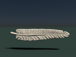 feather 3 3D Print Model