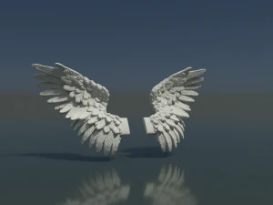 kanatlar 3D Baskı Modeli