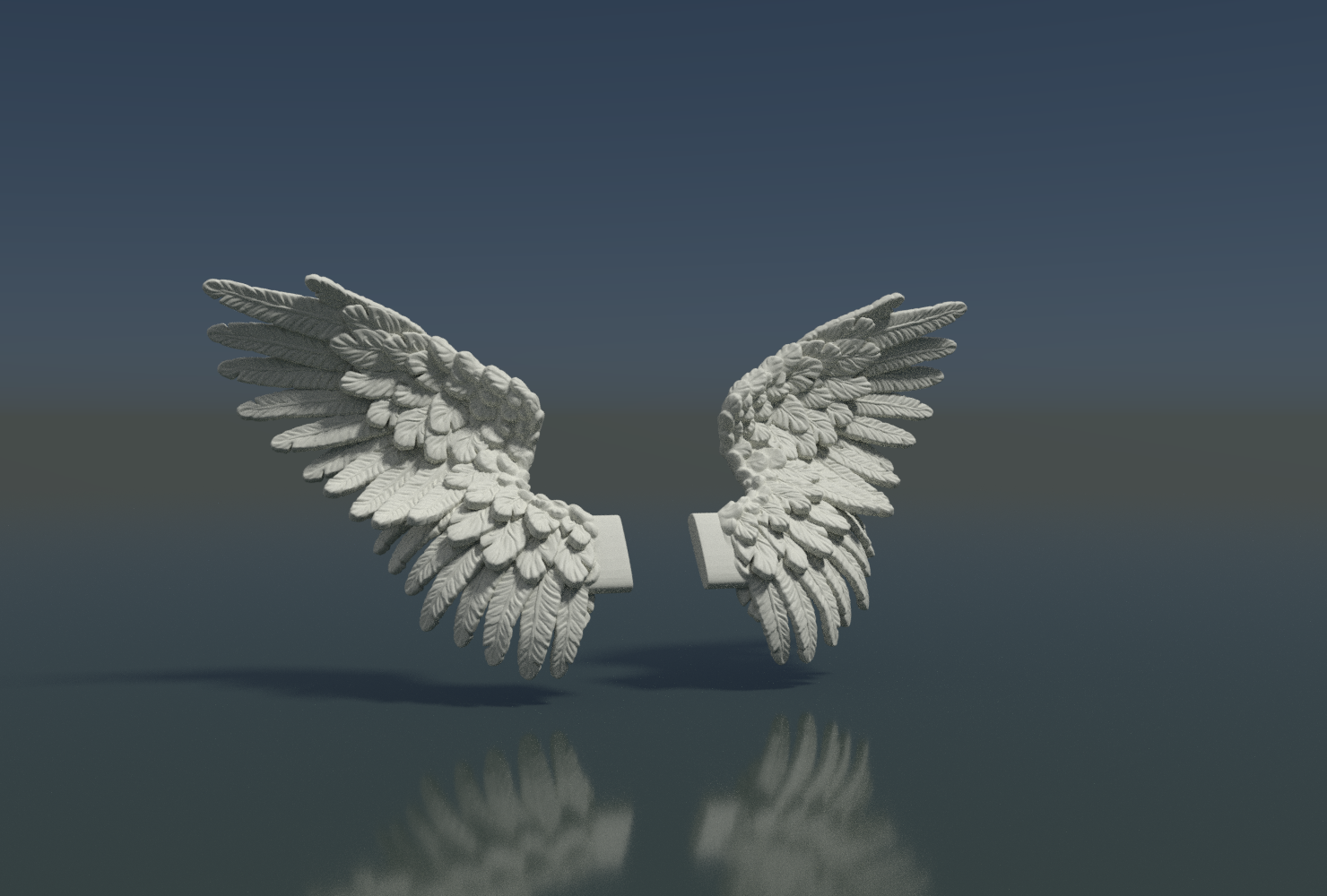 3d wings model free