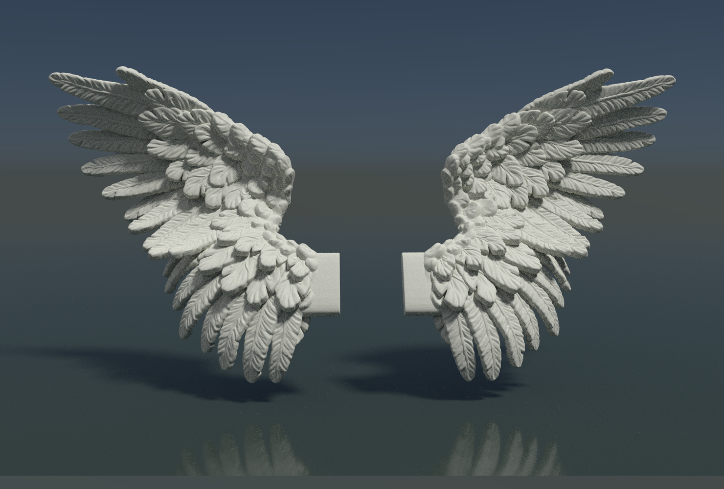 wings 3d hollow
