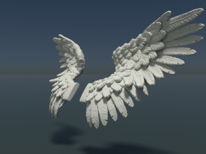 wings 3D Baskı Modeli