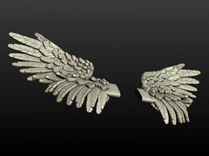 wings 3D Baskı Modeli