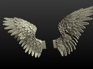 wings 3D Baskı Modeli