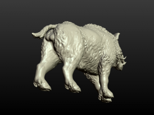 boar figurine Modelo de Impressão 3D