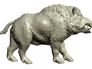 boar figurine 3D Baskı Modeli