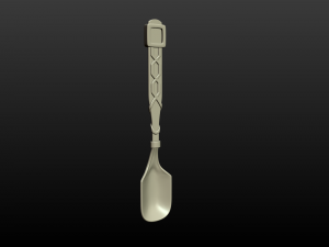 Teaspoon 3D प्रिंट मॉडल