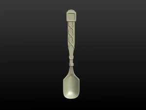 Teaspoon 3D Print Model