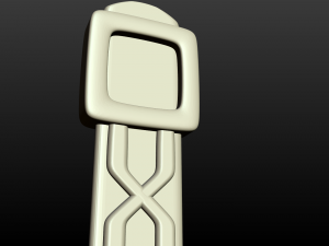 Teaspoon 3D प्रिंट मॉडल