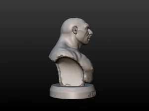 neanderthal bust 3D Print Model
