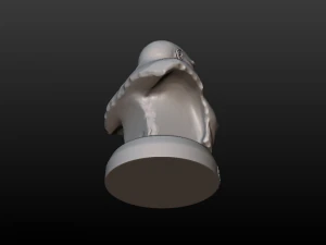 neanderthal bust 3D Print Model