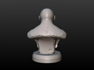 neanderthal bust Model Cetak 3D
