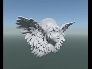 malaikat kerub Model Cetak 3D