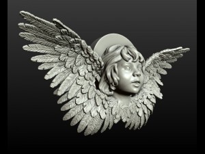 cherub angel 3D Print Model