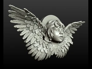 malaikat kerub Model Cetak 3D
