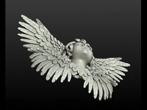 malaikat kerub Model Cetak 3D