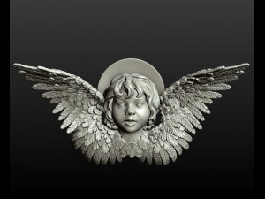 cherub angel 3D Print Model