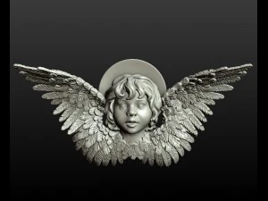 malaikat kerub Model Cetak 3D
